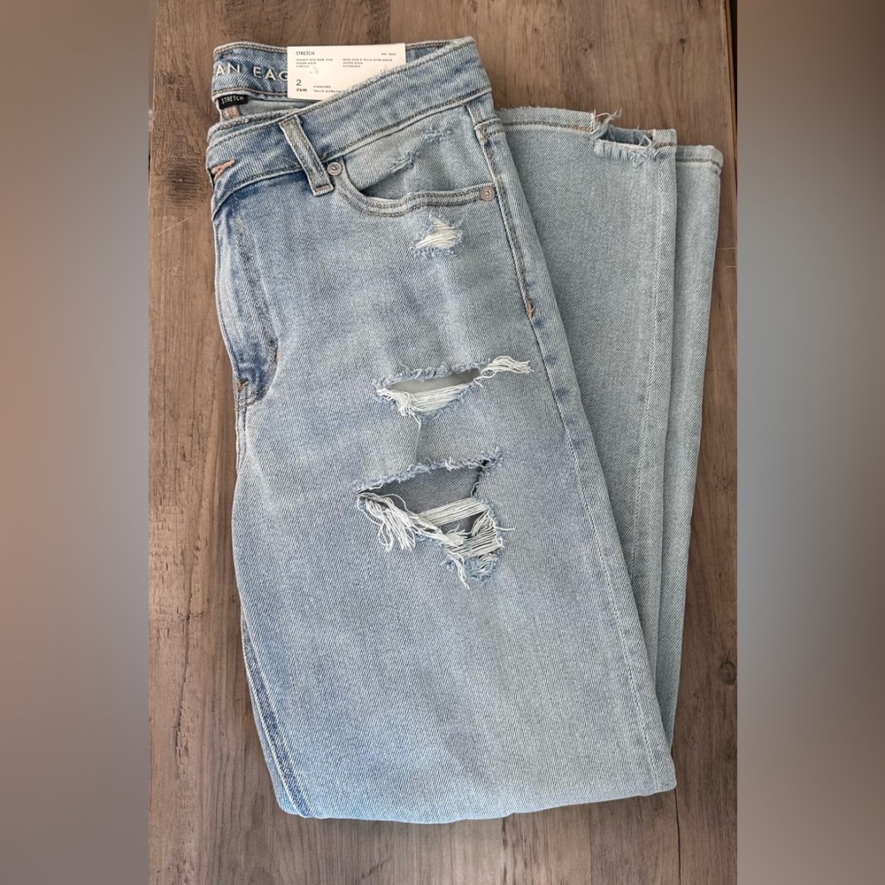 American Eagle Highest Rise Mom Jean